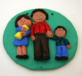 Family Plaque Clay Project